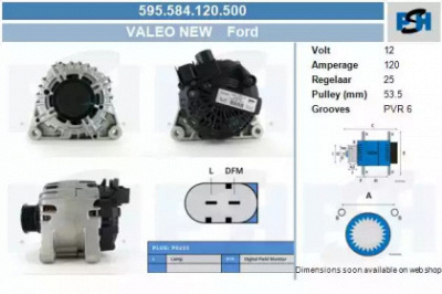 CV PSH 595584120500 -  Генератор